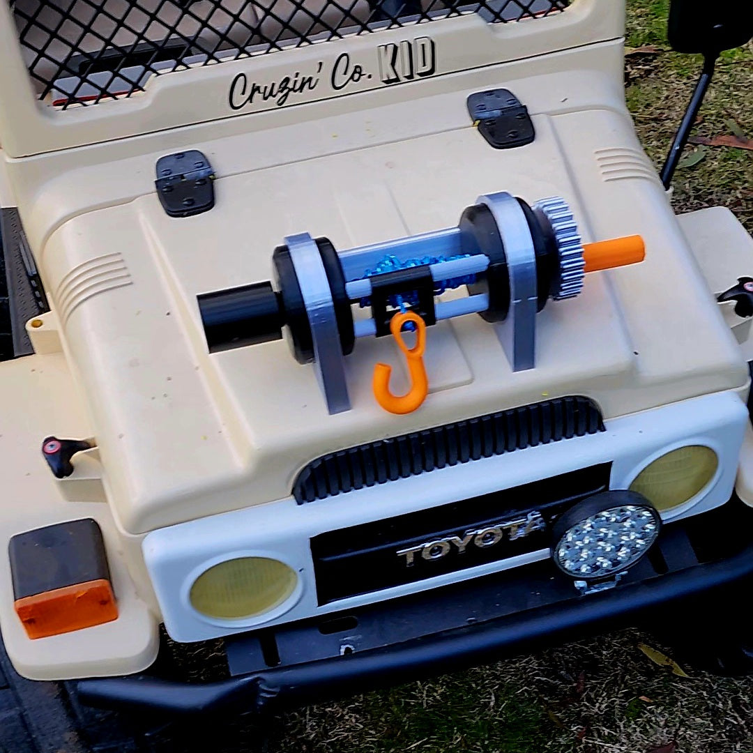 Kids 4x4 offroad winch